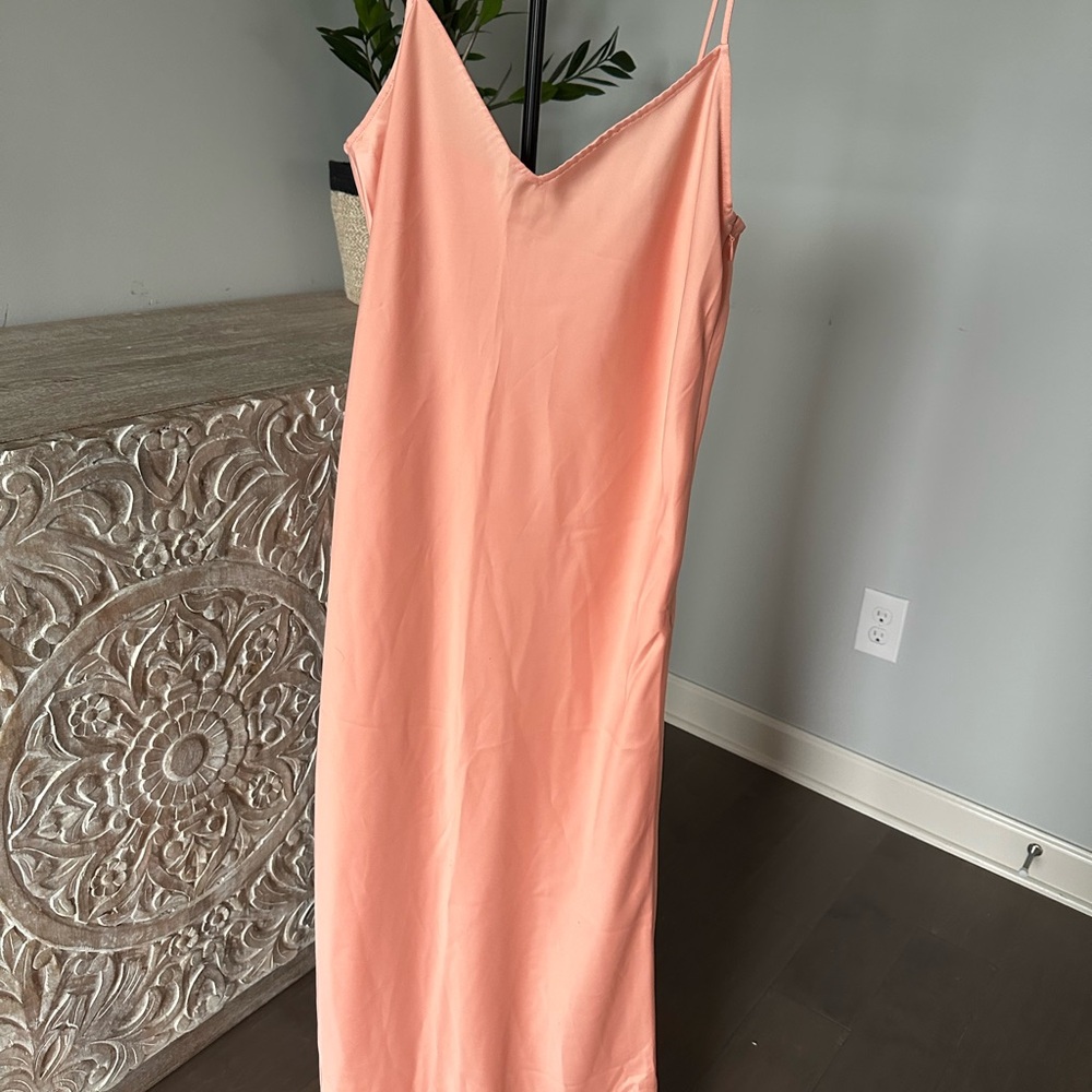 Club Monaco Coral Midi Dress